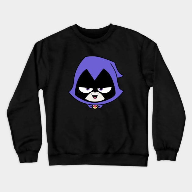 Teen Titans´Raven Crewneck Sweatshirt by JamesCMarshall